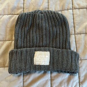 Gray Love Your Melon beanie
